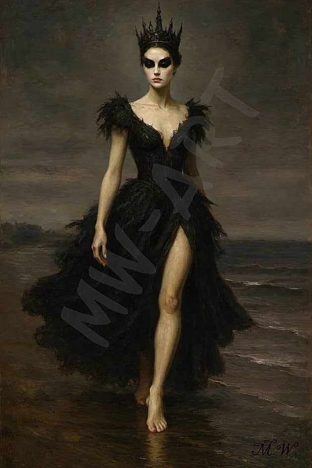 Балерина в черном