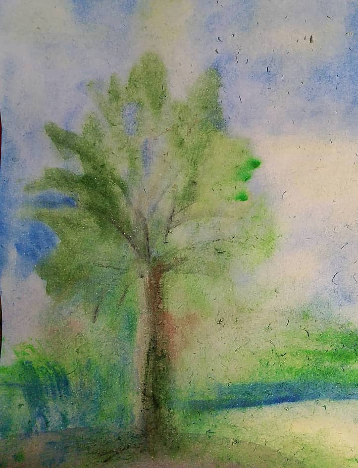 Дерево в тумане