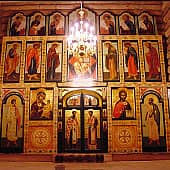 Иконостас Никольского храма в Звенигороде.