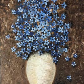 Цветы в коконе