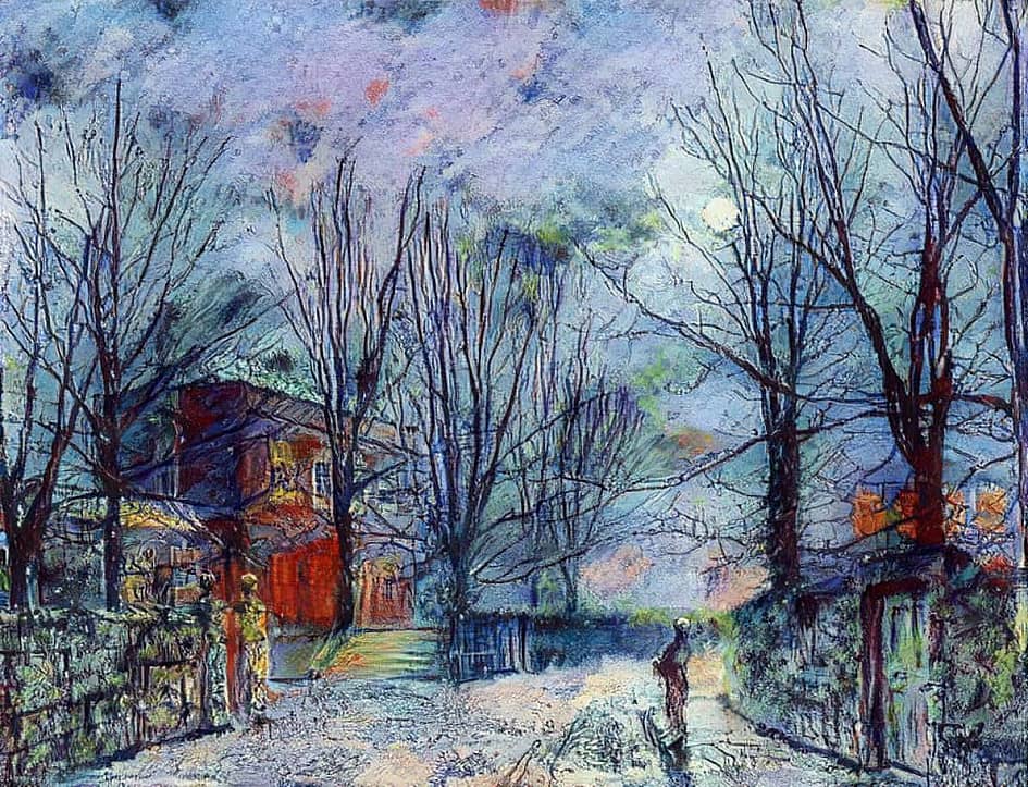 Лунная ночь.