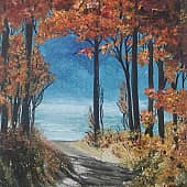 Там  где то ... в октябре.