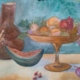 Ваза с фруктами