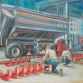 Цех финальной сборки хоппера