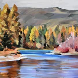 Река Ус. Саяны