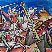 Иллюстрация. Исторический сюжет