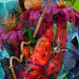 Подводные цветы