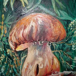 Белый гриб.