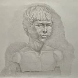 Голова юноши.