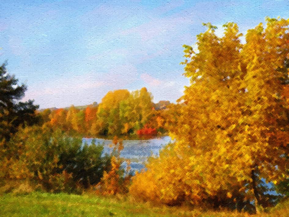 Осенняя река-2
