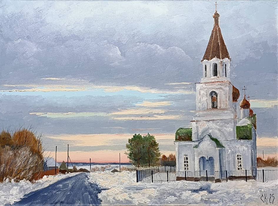 Апрельское утро. Воскресенье.