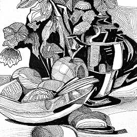 Натюрморт абстракция4