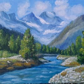 Река в горах