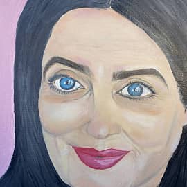 Автопортрет Еленушка