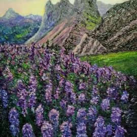 ЦВЕТЫ И  ГОРЫ