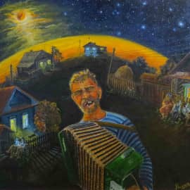 Одинокая бродит гармонь...