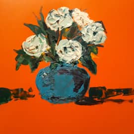 Белые цветы