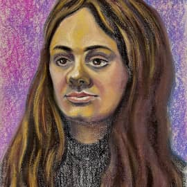 Портрет натурщицы