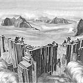 Долина великанов (на перевале), художник Евгенияя Соколикова