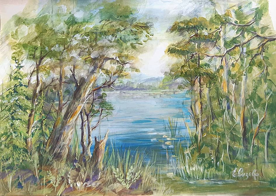 Озеро в Песках