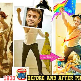 X-files До и после Photoshop