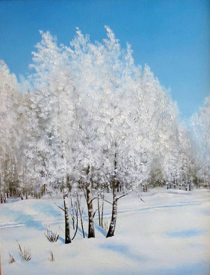 Зима в Тальменке  Winter in Talmenka Village