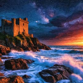 Замок у моря.