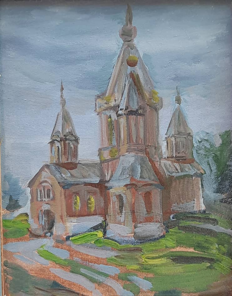 Храм Преображения в женском монастыре, живопись Zh.Nataly
