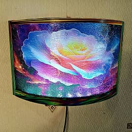 Ночник-светильник Галактика Роза