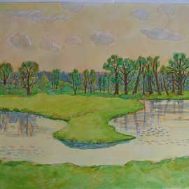 дубовая роща в заливе нарочи