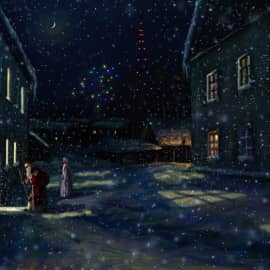 Новый Год в старых двориках