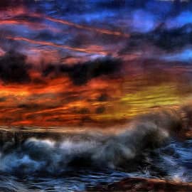 Угрюмый закат.