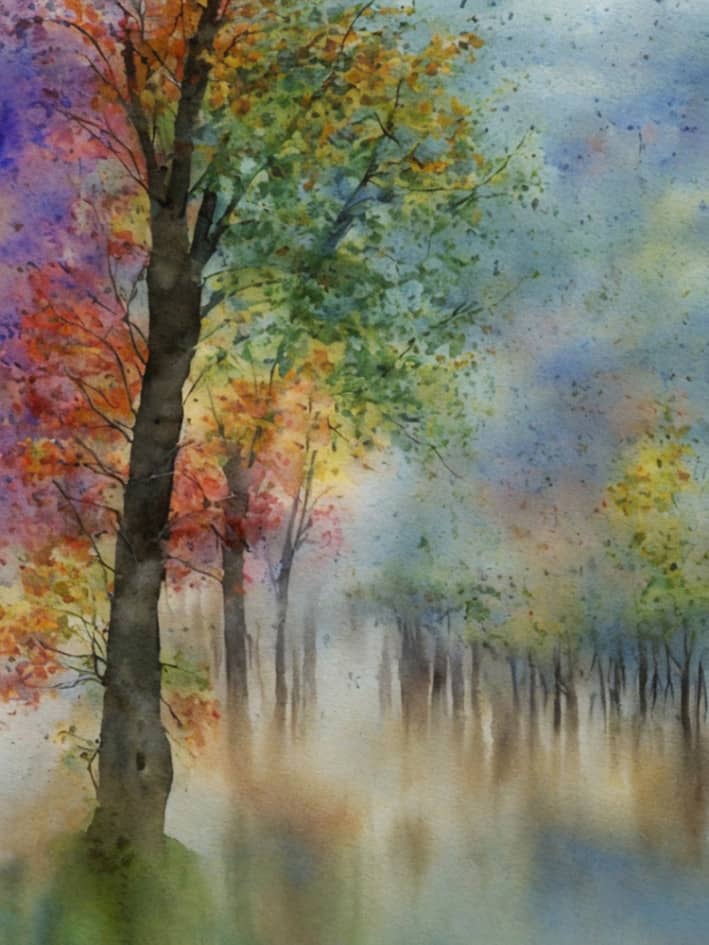 Картина "Расцветает осень"