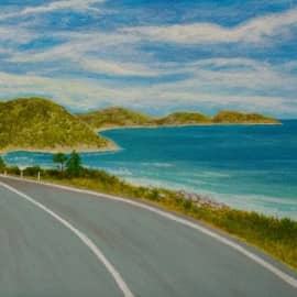 Восточный Крым. Дорога вдоль моря