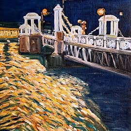 Золото ночной Невы.