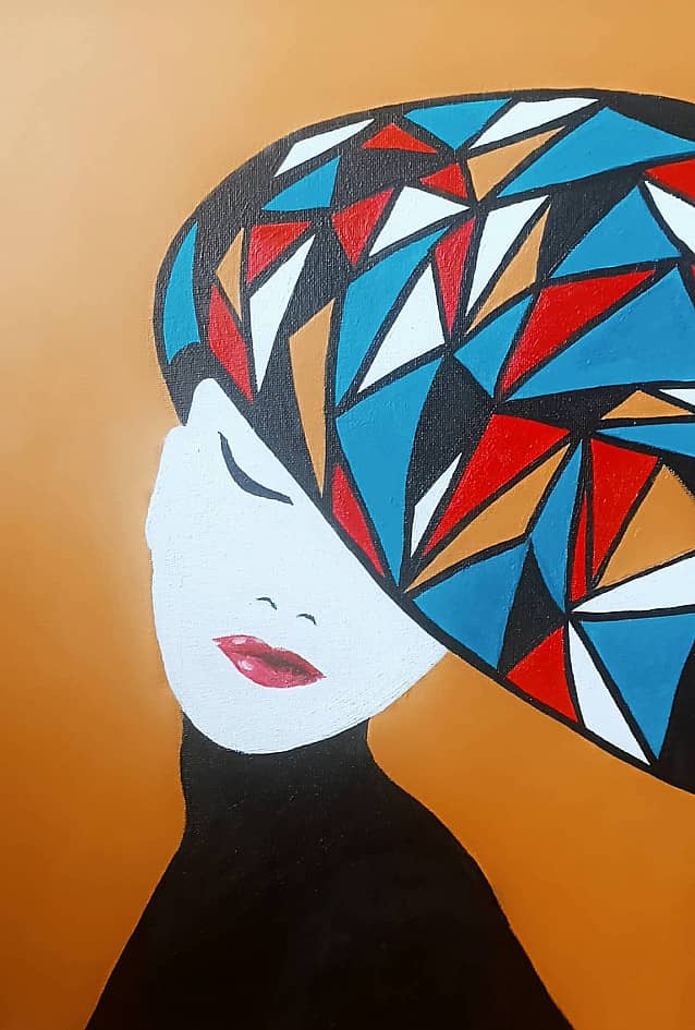 Дама в берете