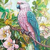 Попугай на ветке