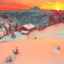 краски заката