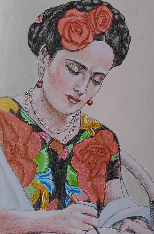 Портрет С. Хайек в роли Ф. Кало,