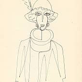 Пёрышко (из серии "Одной линией")