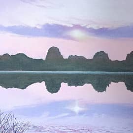 Сиреневый закат