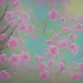 Серия из 12 картин "Розовые сны". (8), художник Ольга Пелевина