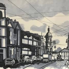 Велосипедист. Скетч.