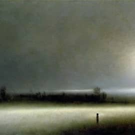 Картина "Серебряная тишина"