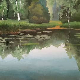 Лесное озеро