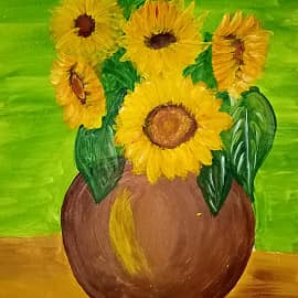 Подсолнухи