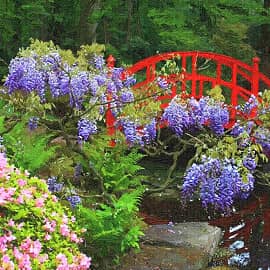 нарядный мостик