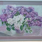 Сирень (1), художник Елена Наумова