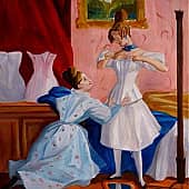 Примерка корсета