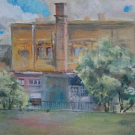 "Просто дом. Просто этюд"